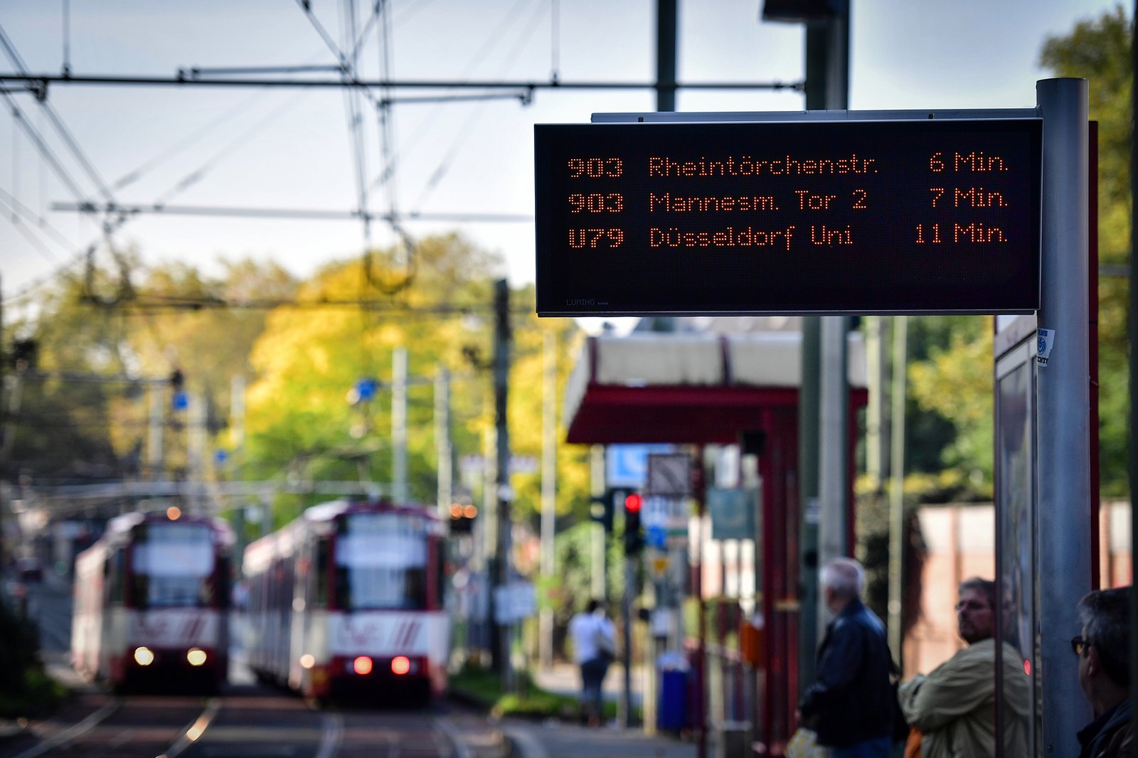 Dvg Pressegalerie Haltestelle